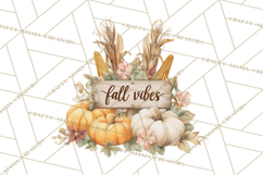 Autumn Words PNG Clipart, Thanksgiving Fall Scenes Clip Art Product Image 5