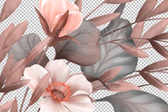 Autumn Floral Wreath PNG Product Image 2