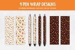 Fall Pen Wrap Sublimation or Waterslide. Autumn Pen APP2821 Product Image 1