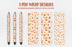 Fall Pen Wrap Sublimation or Waterslide. Autumn Pen APP2831 Product Image 1