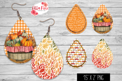 Fall Harvest | Autumn | 4 Sets of Teardrop Earrings Product Image 1