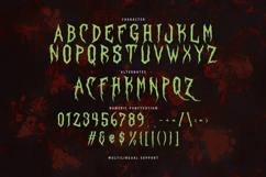 Auxzern Spooky Horror Blackletter Font Product Image 7