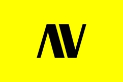 AV Logo Design Product Image 1