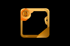 Avatar gradient frame art and border with diamond element Product Image 2