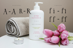 AVELIRA Elegant Skincare Serif Font Product Image 4