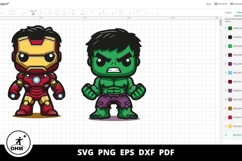 Avengers SVG Bundle, avengers png for shirts, avengers birth Product Image 4