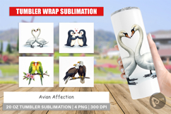 Avian Bird Couples Tumbler Product Image 1