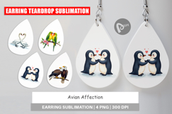 Avian Bird Couples Earring Product Image 1