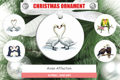 Avian Bird Couples Ornament Product Image 1