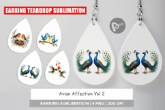 Avian Bird Couples Earring Product Image 1