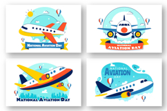 10 National Aviation Day Illustration Product Image 2