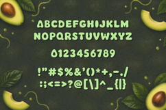 Avicoa Organic Avocado Font Product Image 8