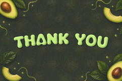 Avicoa Organic Avocado Font Product Image 9