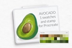 Avocado Procreate Palette, Avocado Brush Product Image 1
