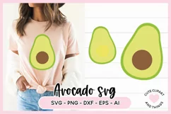 Avocado SVG Product Image 1