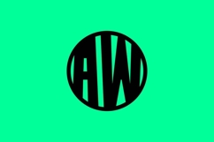 AW Logo Design Product Image 1