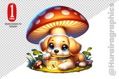 Cute Dog Clipart - PNG File Product Image 1