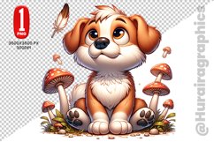 Cute Dog Clipart - PNG File Product Image 1