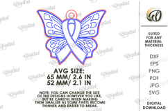 Awareness ribbons keychains Bundle Laser Cut. Keyrings SVG Product Image 5