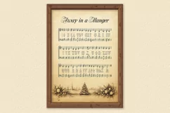 Christmas Carol Sheet Music, Christmas Sheet Music Printable Product Image 1