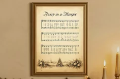 Christmas Carol Sheet Music, Christmas Sheet Music Printable Product Image 3