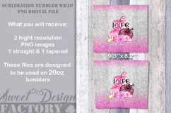 Breast Cancer Awareness tumbler Product Image 2