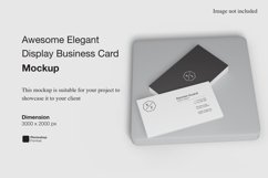 Awesome Elegant Display Business Card Mockup Product Image 1