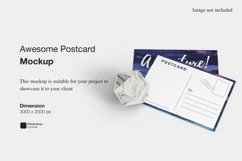 Awesome Postcard Mockup Product Image 1