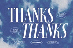 Awesome Shorten - Tall Serif Display Product Image 20