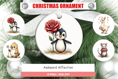 Awkward Affection Ornament Product Image 1