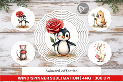 Awkward Affection Wind Spinner Product Image 1