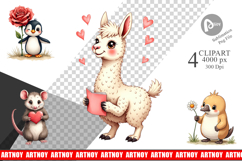 Awkward Affection Clipart Product Image 1
