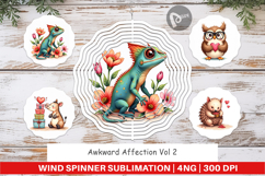 Awkward Affection Wind Spinner Product Image 1