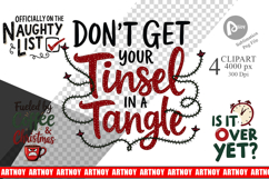 Awkward Christmas Quotes Clipart Product Image 1
