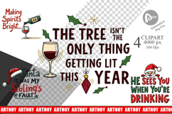 Awkward Christmas Quotes Clipart Product Image 1