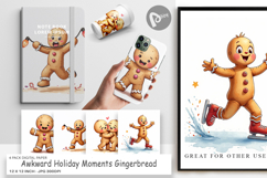 Awkward Holiday Gingerbread Paper Product Image 1