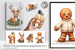 Awkward Holiday Gingerbread Paper Product Image 1