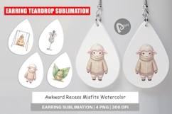 Awkward Recess Misfits Earring Product Image 1