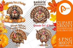 Awkward Turkey Retro Sublimation Product Image 1