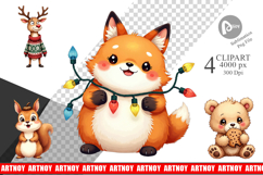 Nordic Woodland Clipart Product Image 1