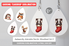 Nordic Woodland Earring Product Image 1