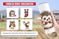 Nordic Woodland Tumbler Product Image 1