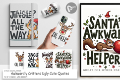 Festive Critters Digital Paper Product Image 1