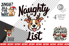 Awkwardly Festive Critters Clipart Product Image 1