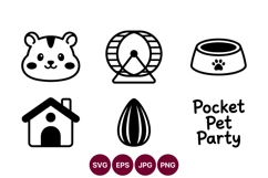 Pocket pet icons Product Image 1