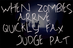 Awrost Handwritten Horror Display Font Product Image 2