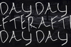 Awrost Handwritten Horror Display Font Product Image 3