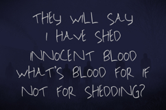 Awrost Handwritten Horror Display Font Product Image 6