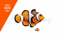 Clownfish Family Illustration Clipart Png Product Image 1