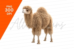 Bactrian Camel Fluffy Isolated Clipart Png Product Image 1